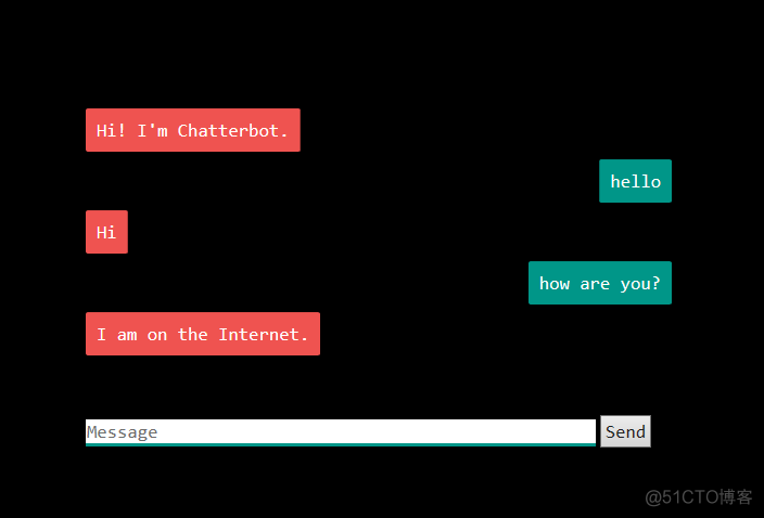 使用 ChatterBot 库制作一个聊天机器人_html_03