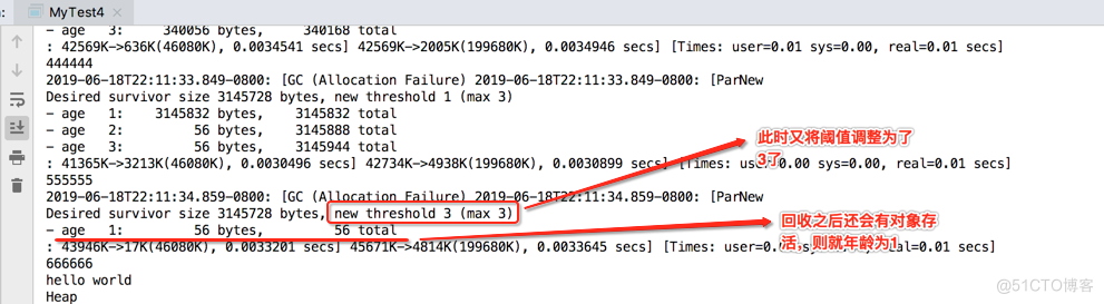 实例演示MaxTenuringThreshold参数及阈值动态调整策略_jvm_39