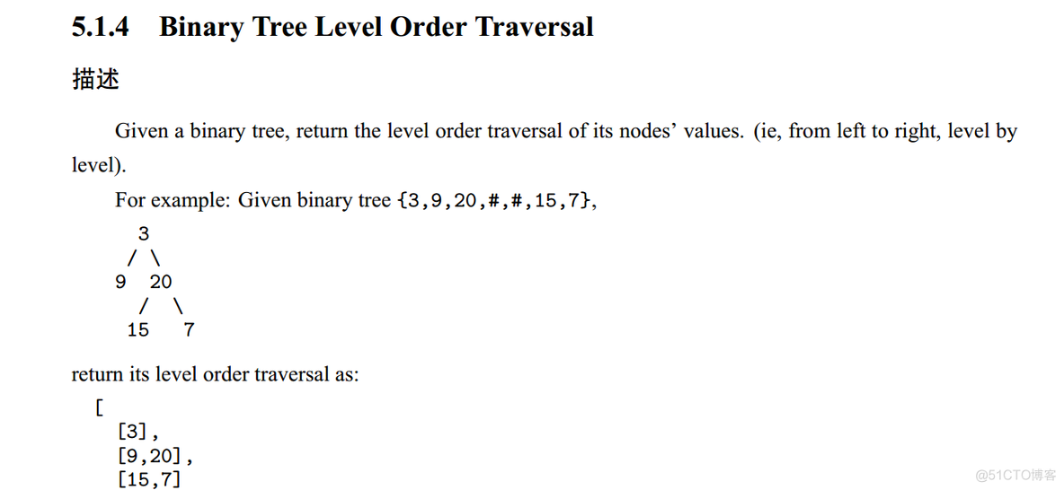 Leetcode 之Binary Tree Postorder Traversal（45）_层序遍历