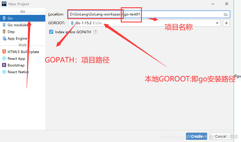 使用GoLand创建Go项目(含环GOPATH/GOROOT环境配置)_golang_11