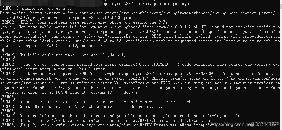 完美解决Maven:sun.security.validator.ValidatorException: PKIX path building failed_jar