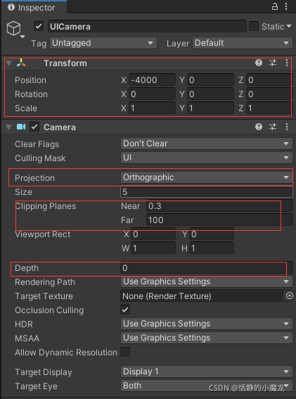 【虚拟仿真】Unity3D中如何实现让3D模型显示在UI前面_3d_05