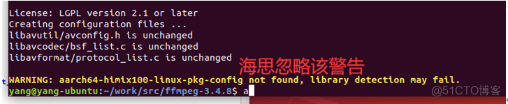 FFmpeg开发笔记（十）：ffmpeg在ubuntu上的交叉编译移植到海思HI35xx平台_海思ffmpeg开发_05