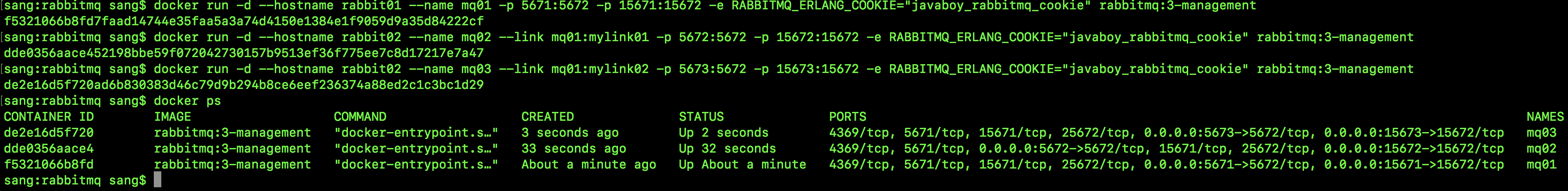 手把手教你搭建 RabbitMQ 集群_原力计划_03