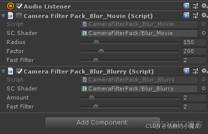 【Unity3D插件】Camera Filter Pack插件分享《摄像机镜头特效插件》_插件_04