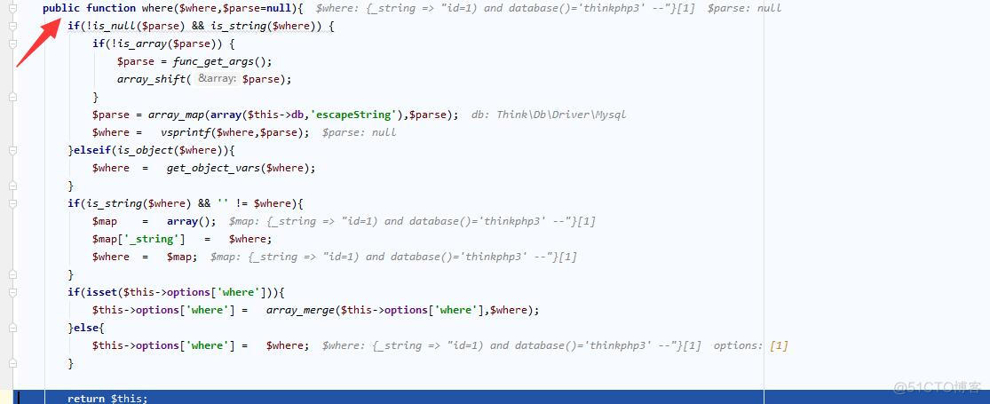 ThinkPHP3.2.3 where注入_断点调试_06