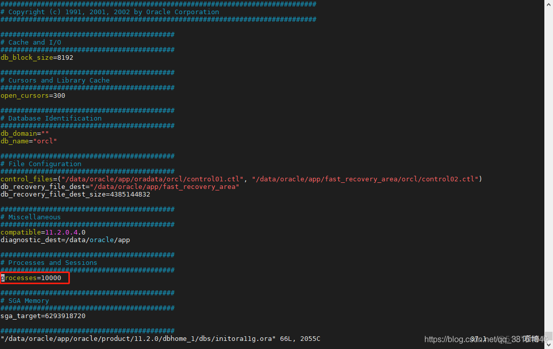 Oracle 数据库设置最大进程数参数方法，oracle最大进程数满了处理方法，sysdba管理员登录报“maximum number of processes (150) exceeded“问题解决_计算机_08