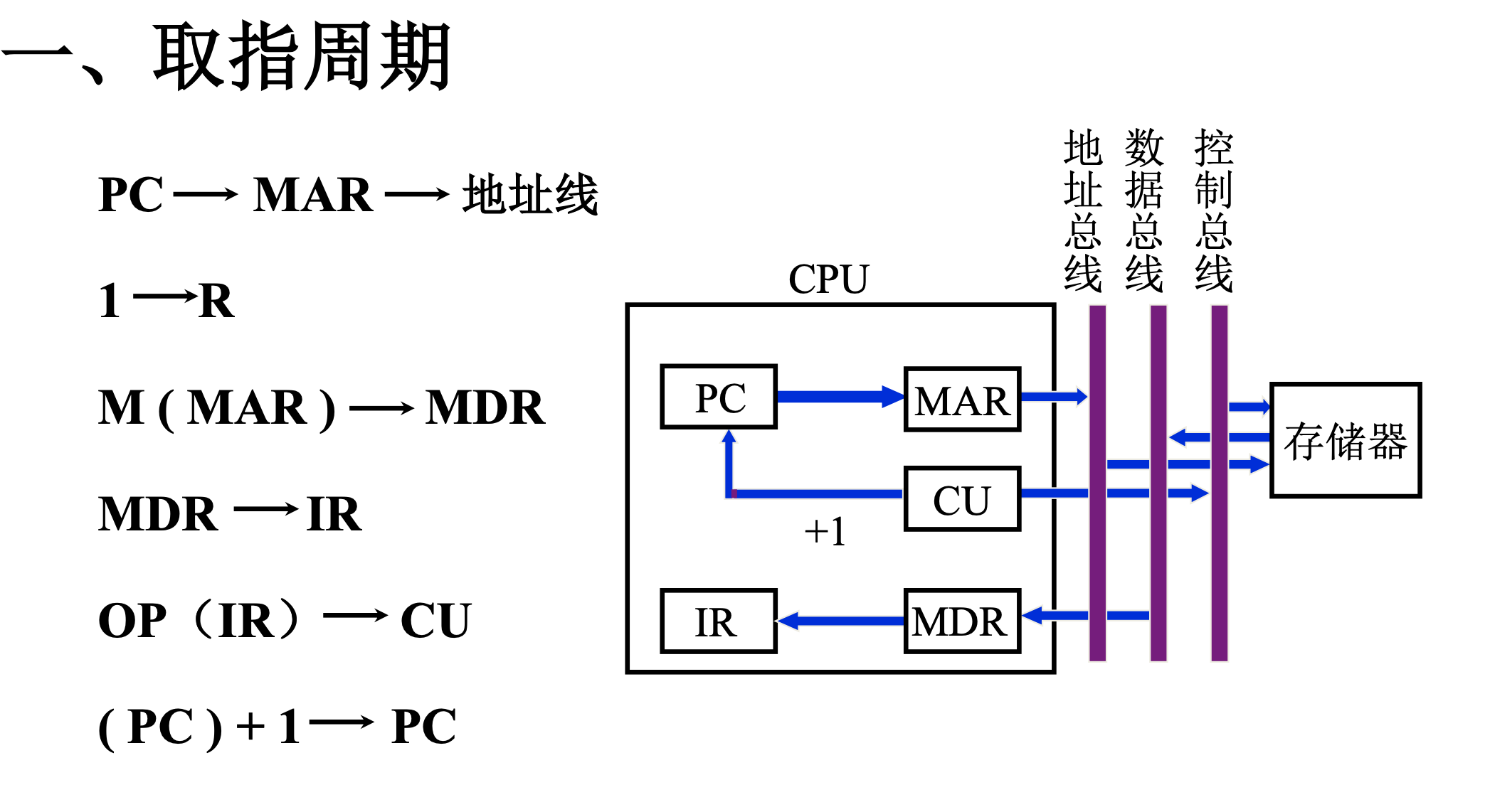 【408&预推免复习】计算机组成原理之控制单元的功能和控制单元的设计_机器周期