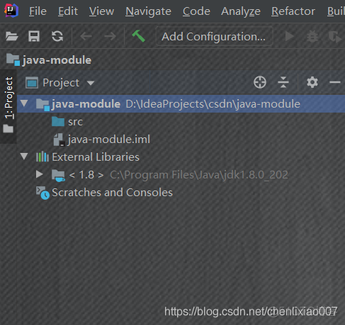 IDEA 中 Project 和 Module 详解与实战_ide_08