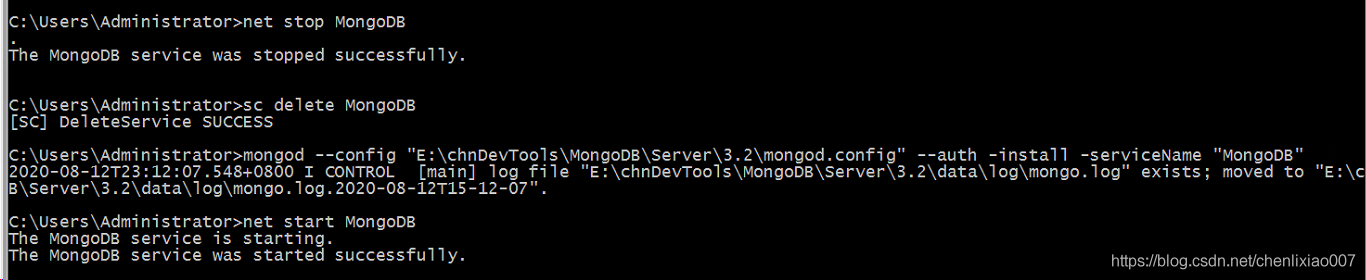 Windows 环境下安装 MongoDB_面试_14