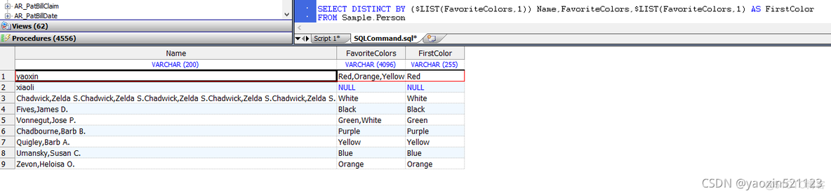 第二十九章 SQL命令 DISTINCT_排序规则_03