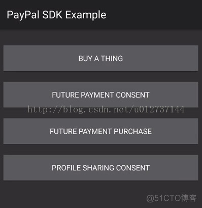 android移动支付——PayPal支付_android