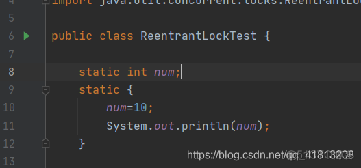 java报前置引用异常，Illegal forward reference的原因_赋值_05