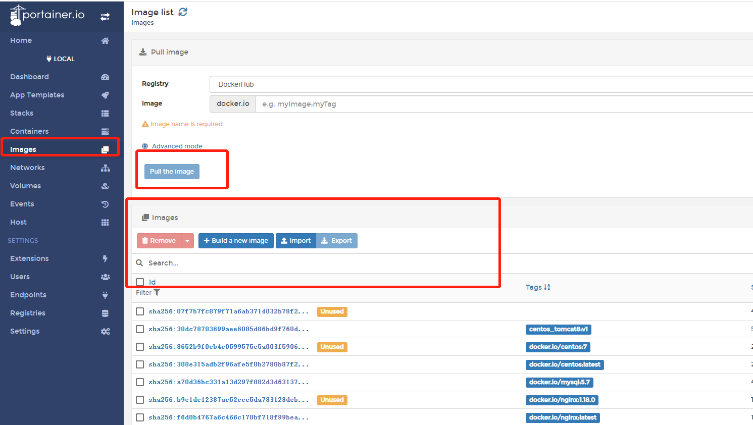 可视化管理Docker容器(portainer)_docker_13