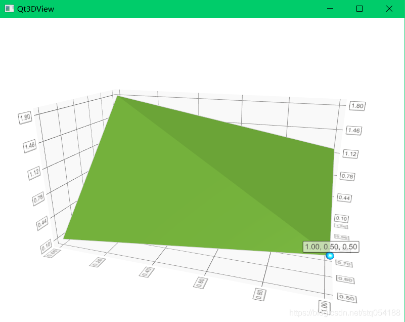 Qt Data Visualization Q3DSurface绘制三维曲面图实例_taro