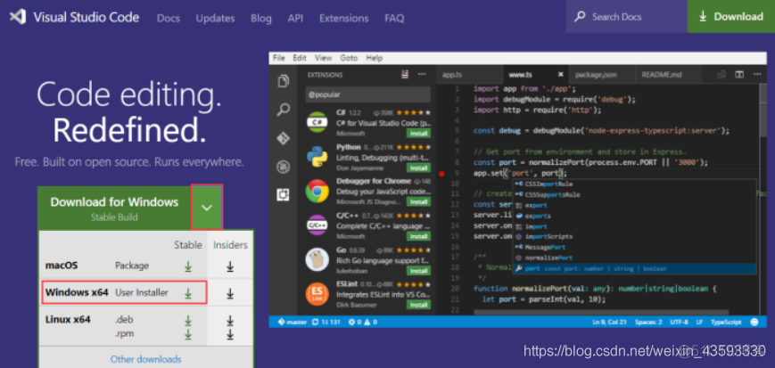 Visual Studio Code + Python_缩进_03