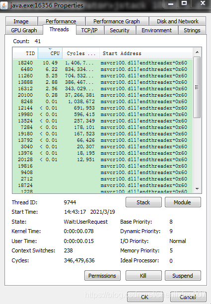 Java进程cpu100%问题排查_内存泄漏_04