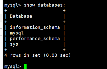 mysql,驗證下,提示要登錄,說明進來了3,輸入賬號密碼:mysql -uroot -p