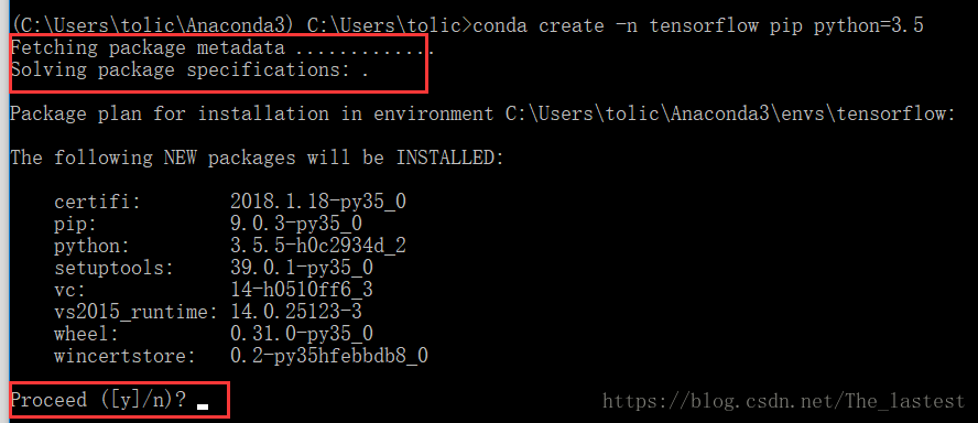 Win10+Anaconda+Tensorflow CPU版本+Pycharm_python_06