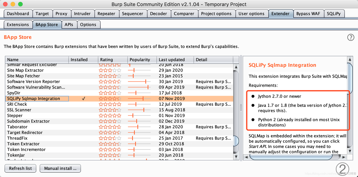 mac·os---burpsuite安装sqlmap模块_官网_02