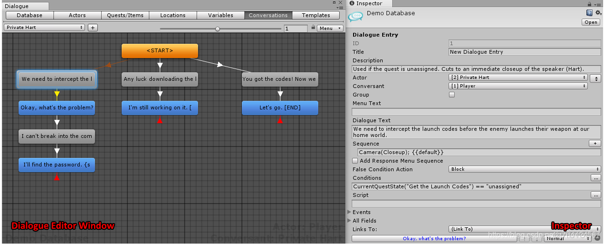 【Unity3D插件】Dialogue System for Unity插件分享《对话系统插件》_unity3d_23