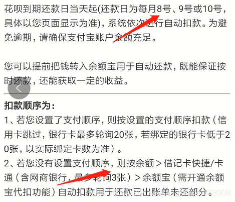 关于花呗的还款方式_还款方式