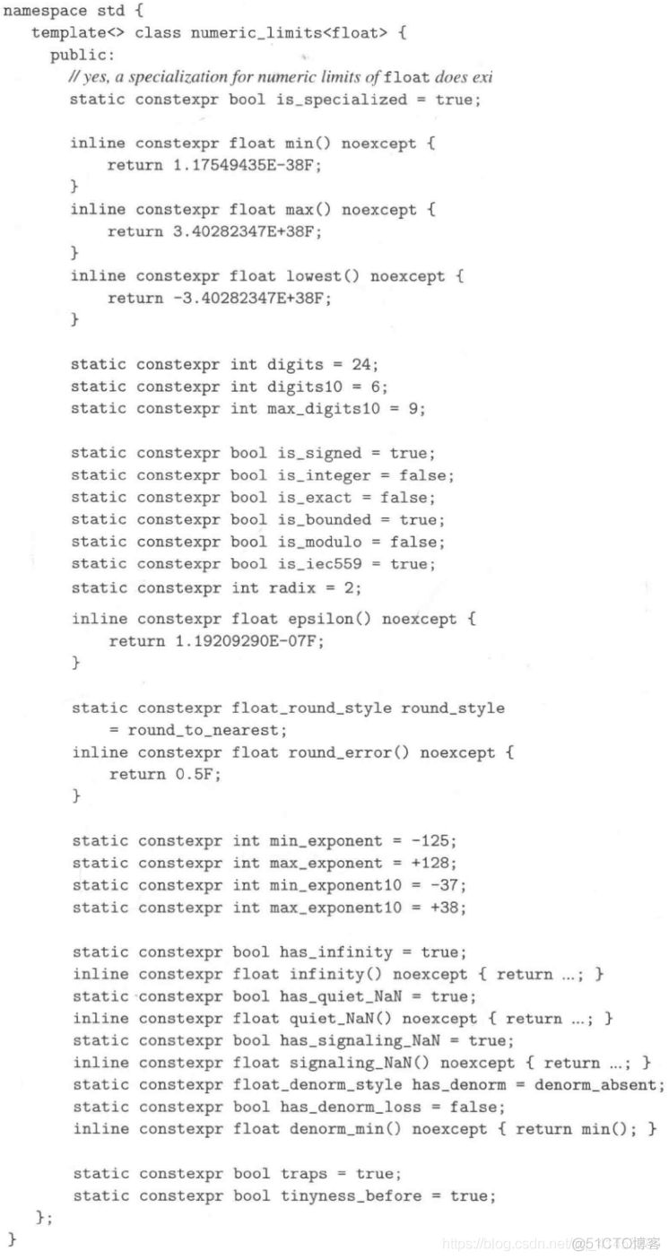 C++(标准库):07---数值的极值（numeric_limits类）_c++_04