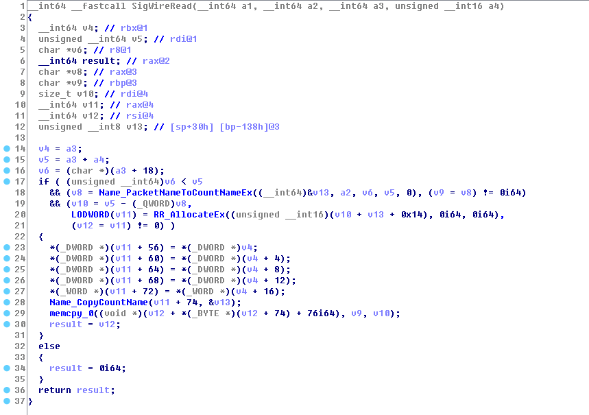 CVE-2020-1350: Windows DNS Server蠕虫级远程代码执行漏洞分析_服务器_04