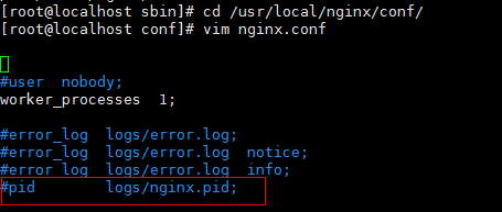 nginx 启动报错 “/var/run/nginx/nginx.pid_配置文件