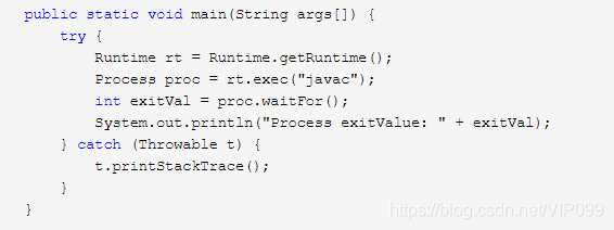 JAVA系列：Runtime.getRuntime用法_JAVA