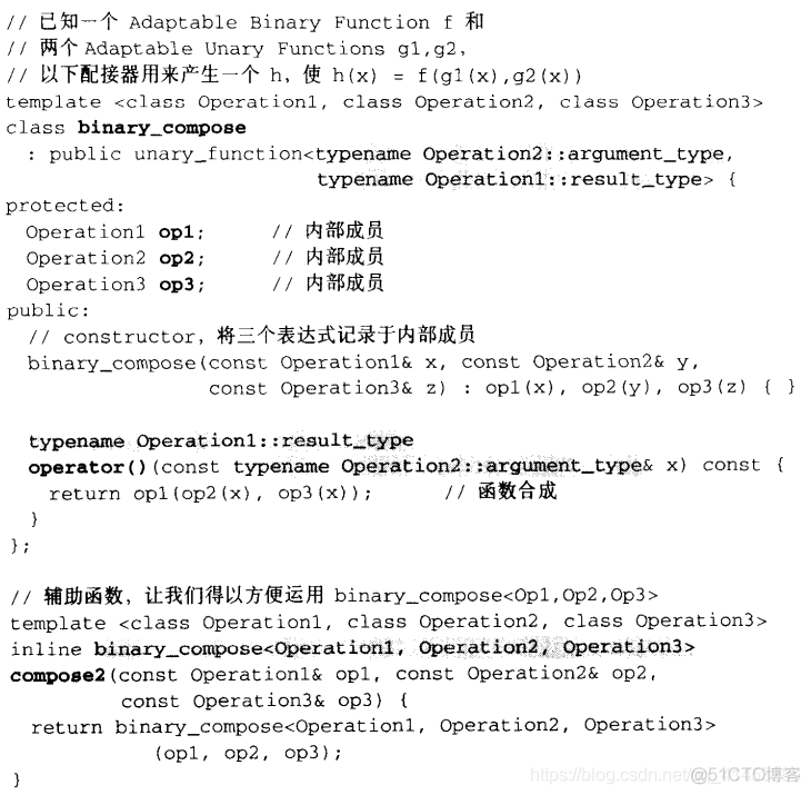 STL配接器原理详解——仿函数配接器(function adapters)_#include_07