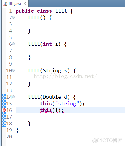 Constructor call must be the first statement in a constructor_初始化