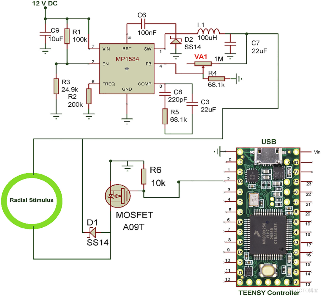 DIY混合BCI刺激系统：SSVEP-P300 LED刺激_ssvep_05