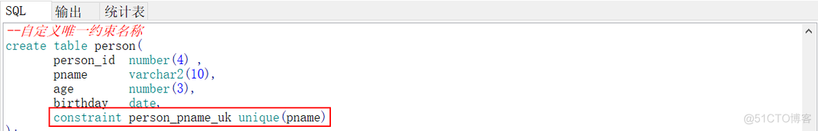 oracle（27）_SQL_约束_唯一约束_数据库开发_03