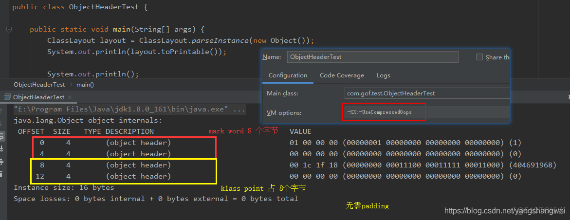 JVM - 剖析Java对象头Object Header之指针压缩_内存最大32G_05