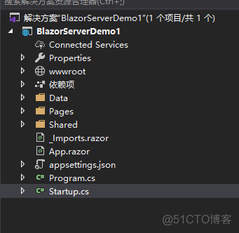 ASP.NET Core Blazor 初探之 Blazor Server_数据_02