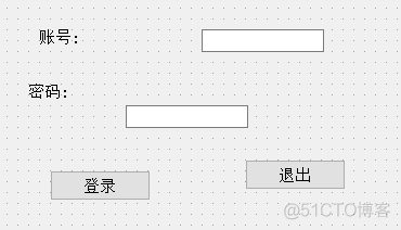 QT实现登录窗口布局_输入框