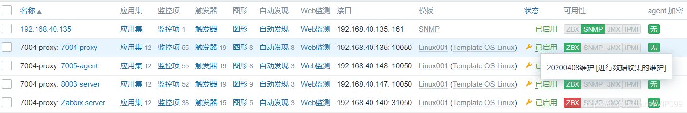 zabbix系列： server维护期数据采集原理_数据