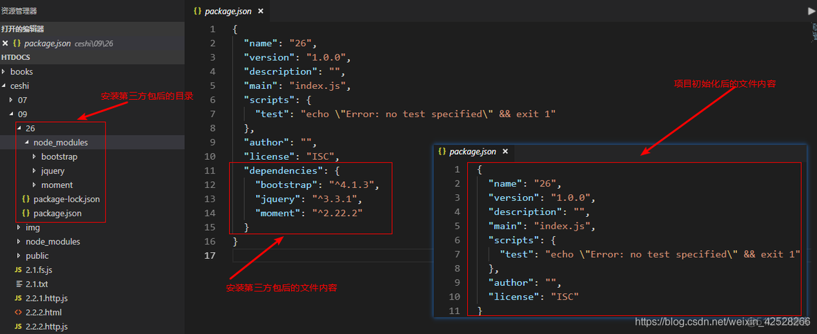 前端基础-Node.js包管理器npm_nodejs_07