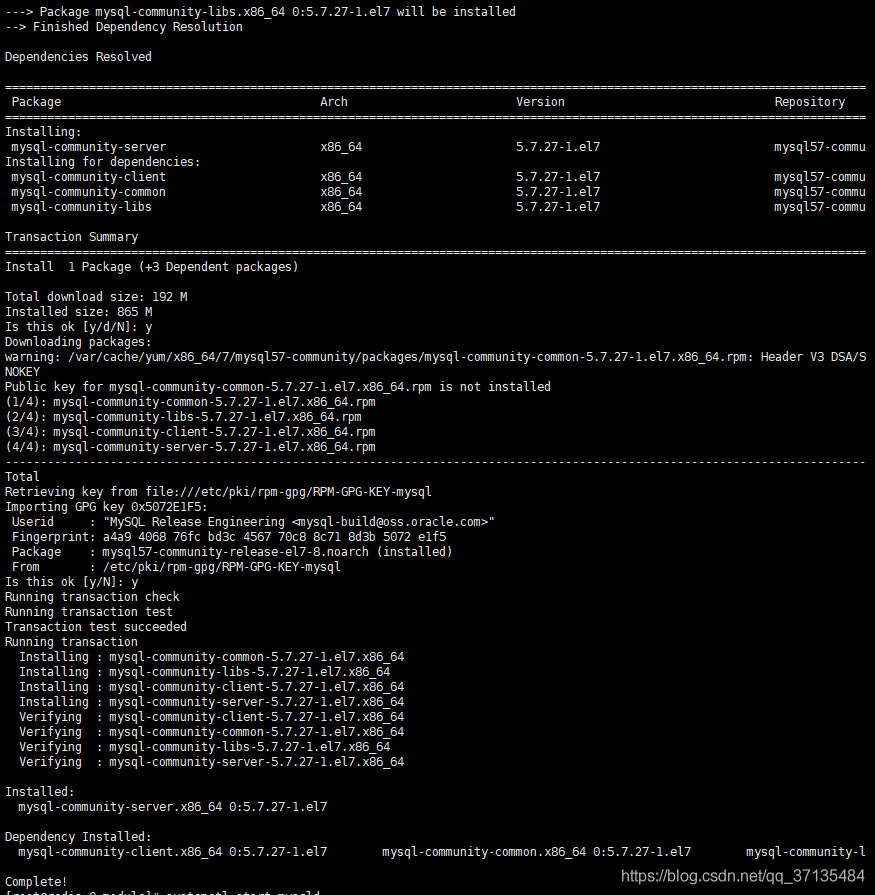 centos yum方式安装mysql_ide_05