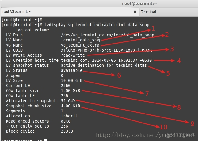 Linux - How to Take ‘Snapshot of Logical Volume and Restore’ in LVM_snapshot_07