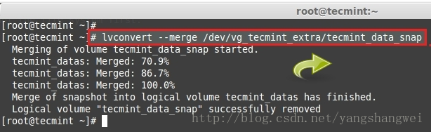 Linux - How to Take ‘Snapshot of Logical Volume and Restore’ in LVM_linux_13