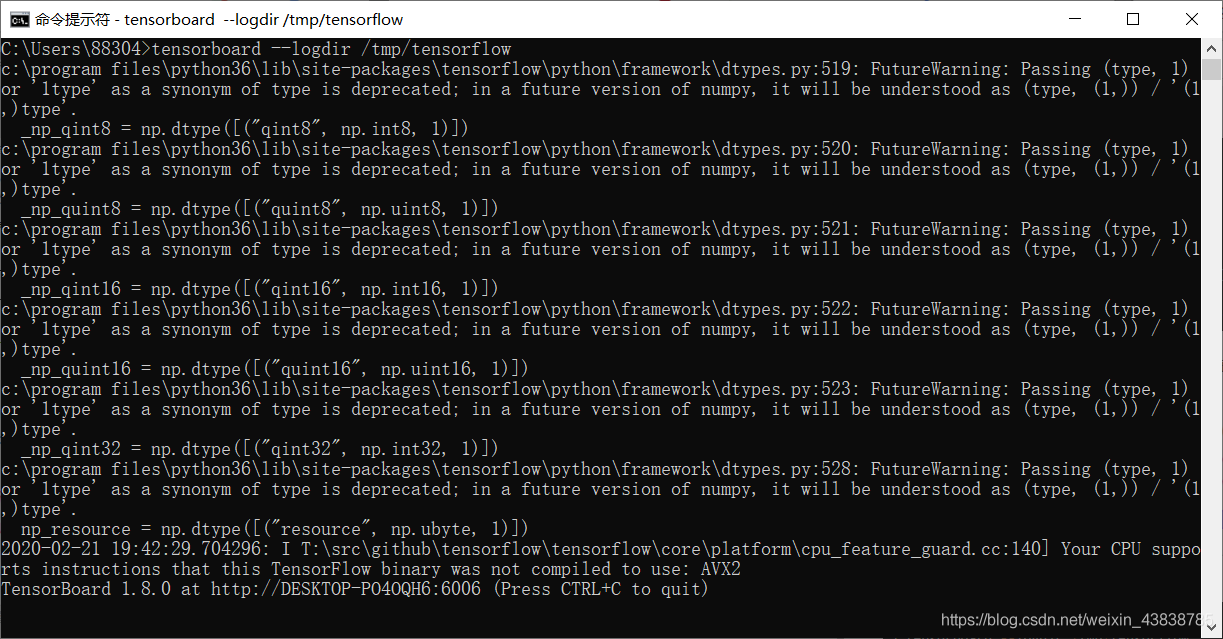 Tensorflow【实战Google深度学习框架】—TensorBoard_数据_02