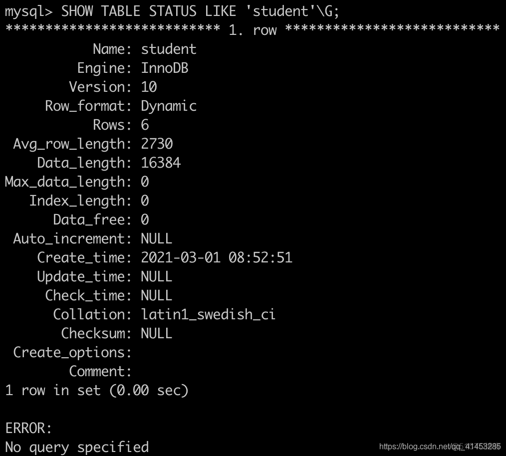 MySQL获取数据库元数据相关命令：DESC、SHOW、INFORMATION_SCHEMA、mysqlshow、mysqldump_INFORMATION_05