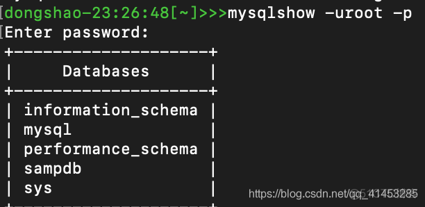 MySQL获取数据库元数据相关命令：DESC、SHOW、INFORMATION_SCHEMA、mysqlshow、mysqldump_数据库元信息_11