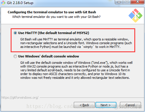 【Tools】Windows下Git 2.18安装步骤_git_10
