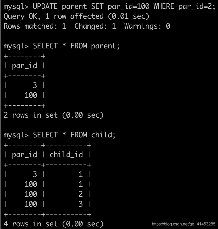 MySQL的表约束与数据完整性：主键、外键、引用完整性、级联操作_数据表引擎修改_09