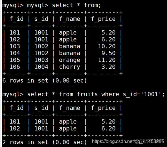 MySQL表查询：SELECT、WHERE、BETWEEN、LIKE、IS NULL、IN/AND/OR、DISTINCT、ORDER BY、DESC、LIMIT、NOT、完全限定查询_操作符