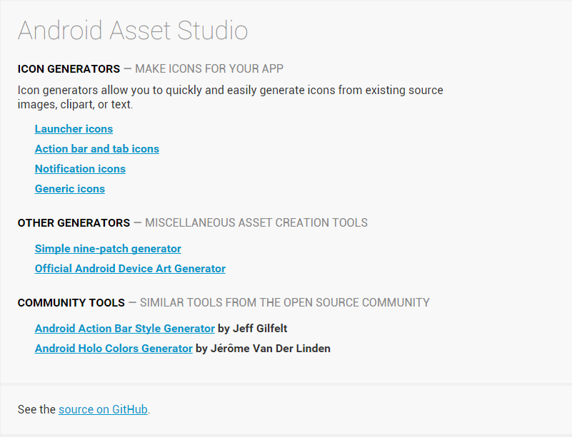 ANDROID ASSET STUDIO_studio