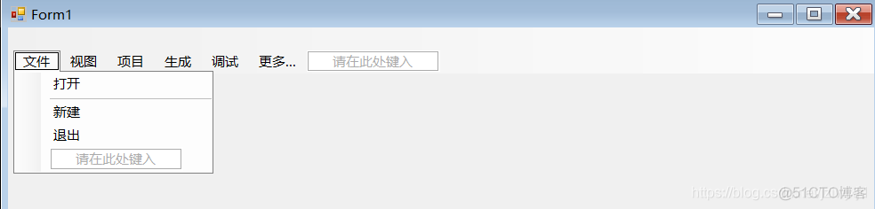 C#六、(设计菜单的样式与事件)_右键菜单